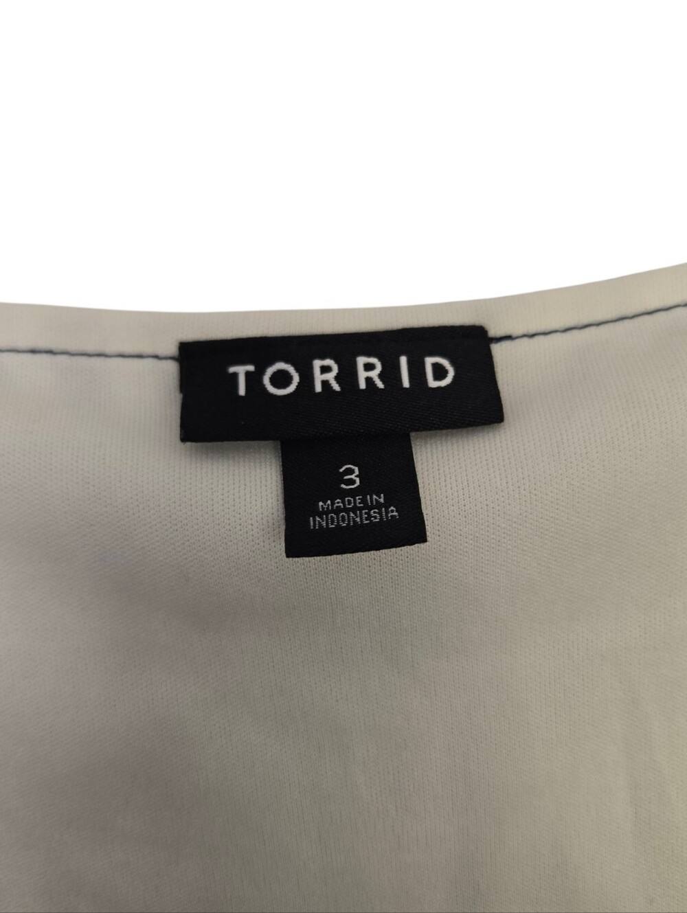 ✨ Torrid Navy & White Striped Tiered Midi Dress with Pockets Size 3 (3X - Picture 4 of 5